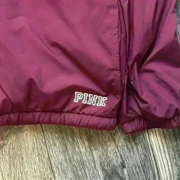 PINK Multicolor Vintage Vibe Color Block Jacket M/L - Picture 4 of 11